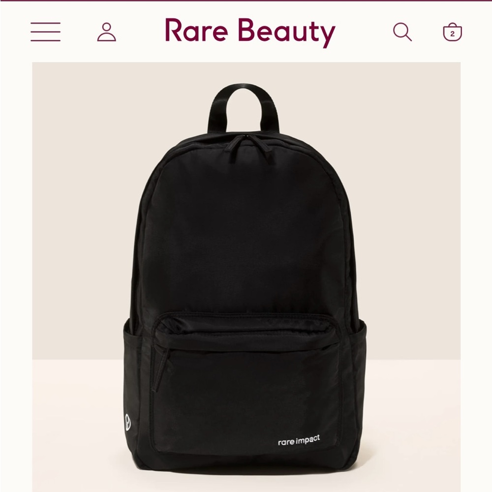 Rare beauty bagpack